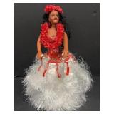 Vtg 'Sweet Leilani' dancing hulu doll musical batt