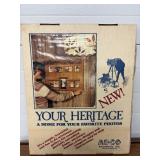 Vtg Your Heritage - Build your own frame 18'W x...