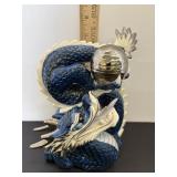 Japanese blue dragon 6'W x 8'H