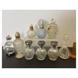 Misc Avon collectable bolles 4'-5'H