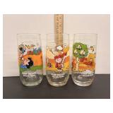 Vtg McDonald's (6) glasses