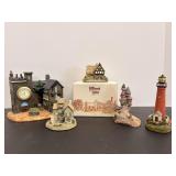 Vtg Lilliput 'Waterside Mill' & Victorian Village