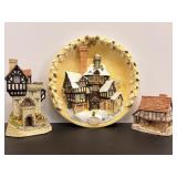 Vtg David Winter 'Little Market', 'The Original...