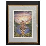 Vtg Limited Edition 'Throne Citadel by John J.....