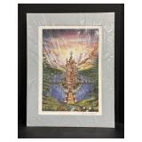 Vtg Limited Edition 'Throne Citadel by John J.....