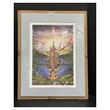 Vtg Limited Edition 'Throne Citadel by John J.....