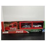 Vtg Coca Cola 2005 Corvette carrier 1:43 scale