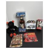 Vtg Rusty Wallace stock car in bottle 1:64 scale..