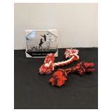4x6 dog frame & toys