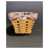 Vtg Longaberger 2004 Golf Club basket with liner