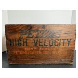 Petters High Vlicity wood box 14.5" x 9.5"
