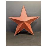 Metal star with insert for flowers 18"W x 17"H