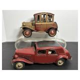 Vtg Tin Litho "Grand-pa" car mid century dinky ...