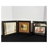 Picture frame -New 6" x 4" & 9.5" x 9.5" double...