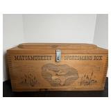 Matta Muskeet Sportsman box - wood 23" x 9"...