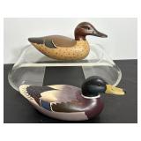 Vtg Wooden Wilderness collection duck decoys