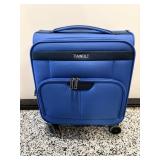 Blue Tiawolt suitcase with wheels - new