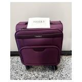 Purple Tiawolt suitcase with wheels - new