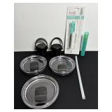 Yeti lids, expandable straws & Hydraflask lids