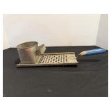 Vtg Metal spatzlehobel maker - used for making..