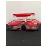Lock & Lock glass divided containers - NEW ...