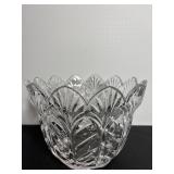 Portico Crystal bowl 9" Dia, 6.5"H