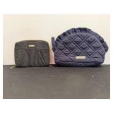 Vera Bradley make-up bag & Travelon card wallet