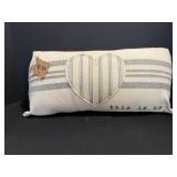 Mudpie this is us pillow 8"W x 3"D x 9"H