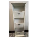 Book or magazine file shelf 13" x 7" x 38.5"