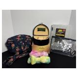 Jewelry case, makeup bag & headbands & crossbody..