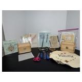 Misc Cross stitch fabric, needle point & ...