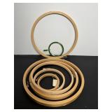 Misc Cross stitch embroidery hoops