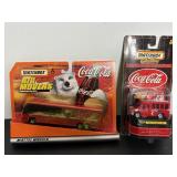 Vtg Coca Cola match box polar bear fantasy & ...