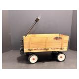 Vtg flexible flyer miniature wooden doll stake ...