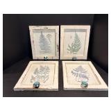 Framed prints - (1) has minimal water damage