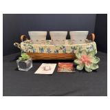 1996 Longaberger regular flower pot basket, ...