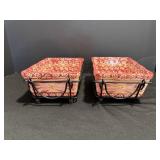 Temp-tations presentable ovenware 1 qt dish with..