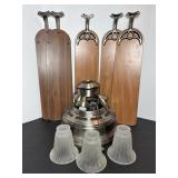 Lighted ceiling fan - needs assembly