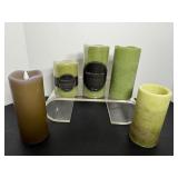Flameless candles (led) misc sizes