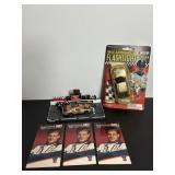 Vtg Dale Earnhardt flash light & key chain & misc