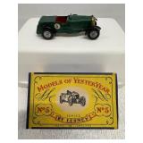 Matchbox Die Cast No 5 1929 Le Mars Bentley