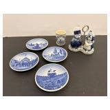 Hoilland S&P, Toothpick Holder & Mini Plates