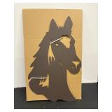 Horse Head Metal Wall Art