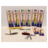 Exacto Knives, New Blades, Survival Knife & Misc