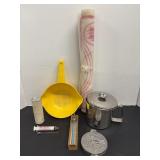 Hamburger Press, Microwave Thermometer & Misc
