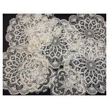 Vintage Doilies 12"-20"