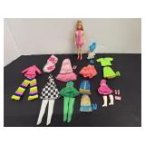 Vintage 6"H Dawn Doll & Accessories