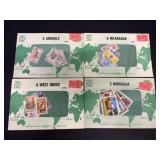 Vintage Stamp Sets New & Used