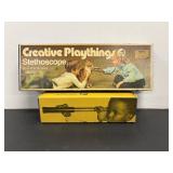 Vintage Creative Playthings Stethoscope &Telescope