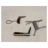 Vintage Imperial Barlow Pocket Knife blade broken